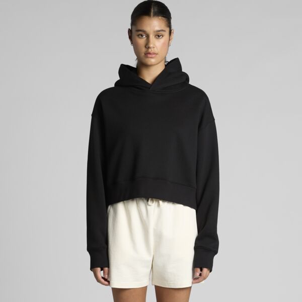 4168 Women's Relax Crop Hood Thumbnail