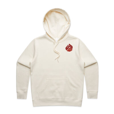 Womens Ignite Hoodie - Ecru Thumbnail