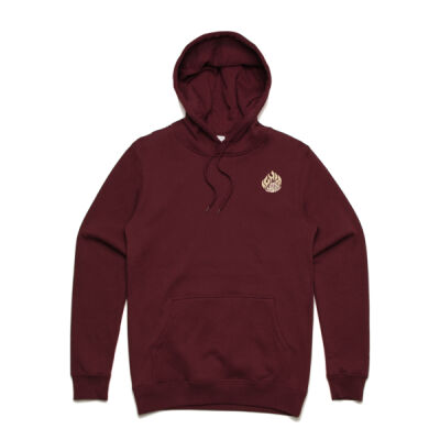 Unisex Ignite Hoodie - Burgundy Thumbnail