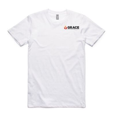 Unisex White Tee - GraceUPC Thumbnail
