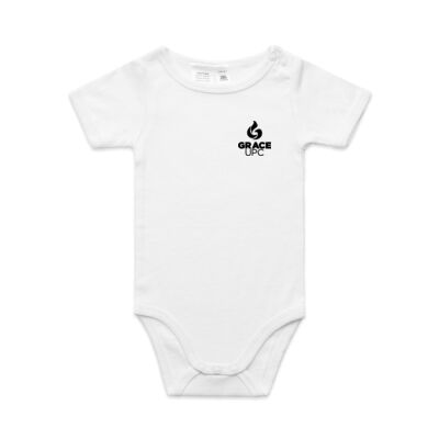 Baby Onesie White - GraceUPC Thumbnail