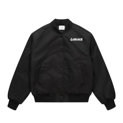 Womens Bomber Jacket - Grace UPC Thumbnail